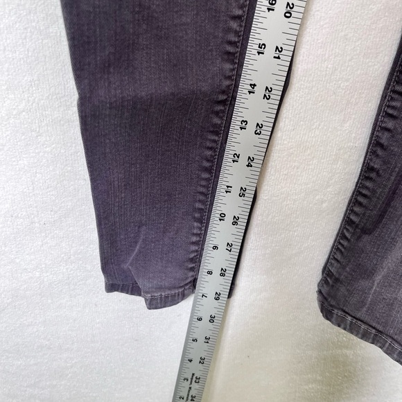 Flying Monkey Black Denim Skinny Jeans Womens 29 waist stretch Made in USA 2151 - Picture 8 of 11
